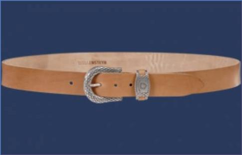 Gürtel | Leatherbelt Geschirrleder - RealLeather Desert - Wellensteyn Herren|Damen SMW110.L563023