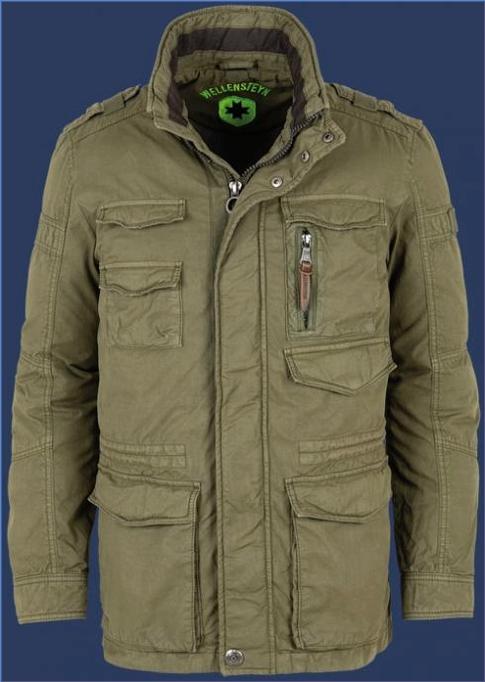 Jacken | Cheyenne - RockCotton Olive - Wellensteyn Herren SMW110.L562478