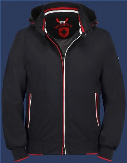 Jacken | College - HiDansAirTec Darknavy/Red - Wellensteyn Herren SMW110.L562811