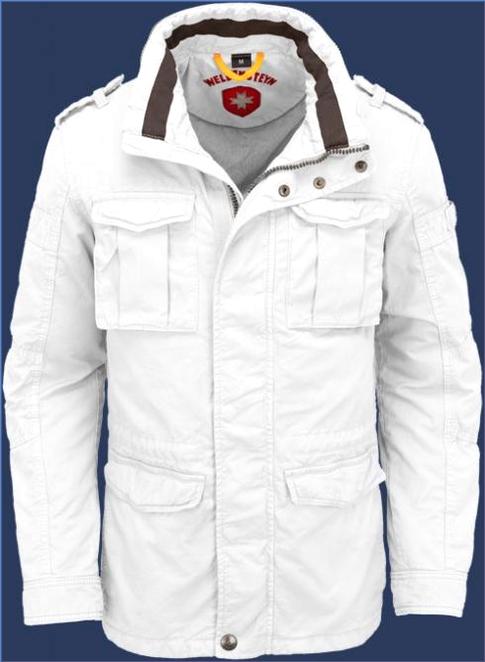 Jacken | Colonel - RockCotton Stonewhite - Wellensteyn Herren SMW110.L563186