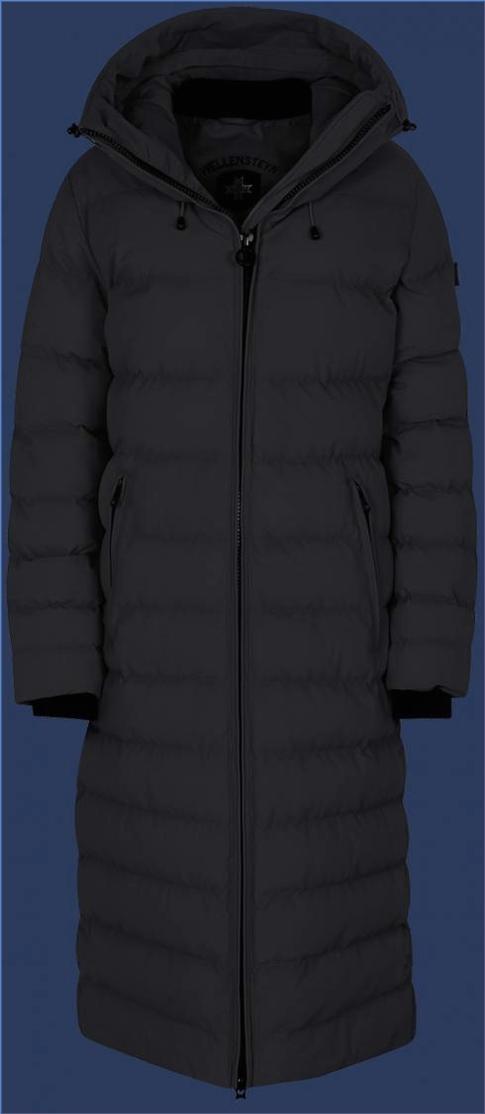 wellensteyn 856 | wellensteyn steppjacke belvitesse long schwarz