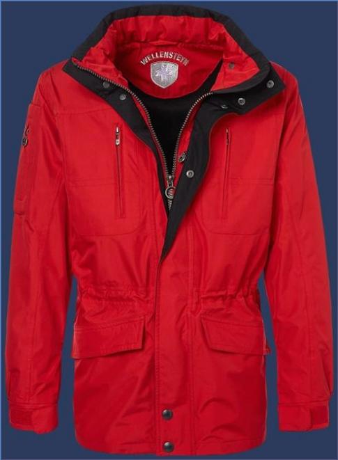 Jacken | Golfjacke - PolyAirLite Rot - Wellensteyn Herren SMW110.L561455