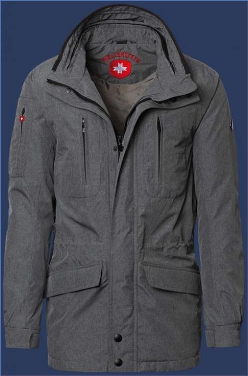 Jacken | Golfjacke - SuFiAshAirTec Grey - Wellensteyn Herren SMW110.L561740