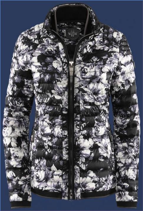 Jacken | Helium Short - FloRaHiTec Black White Flowers - Wellensteyn Damen SMW110.L562628