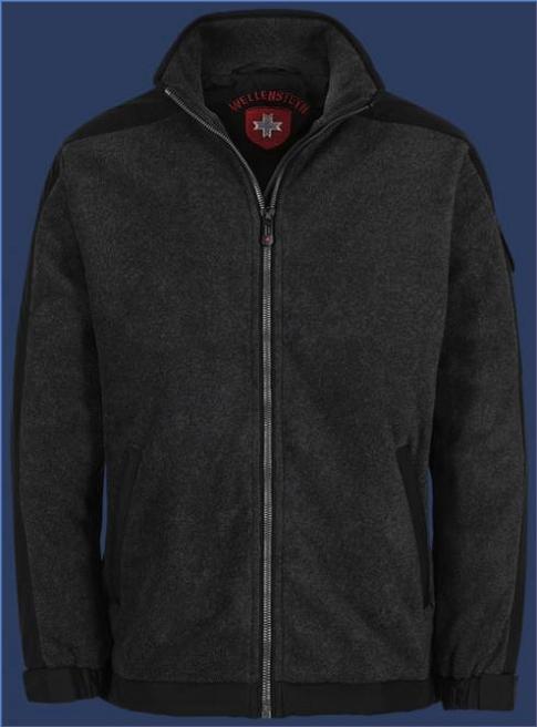 Jacken | Jet-Jacke - MicroFleece Melange/Schwarz - Wellensteyn Herren SMW110.L561570