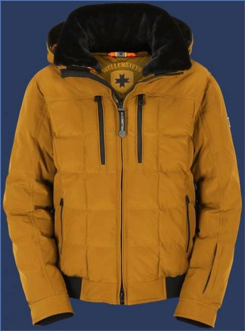 Jacken | Snowrace Blouson - CoLaAirTec Mustardmelange - Wellensteyn Herren SMW110.L562951