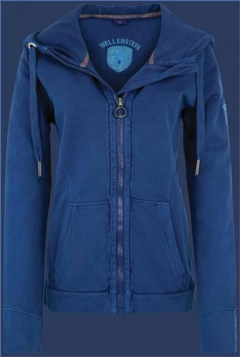 Jacken | Yacht Hoodie Lady - French Terry 400 Darknavy - Wellensteyn Damen SMW110.L562100