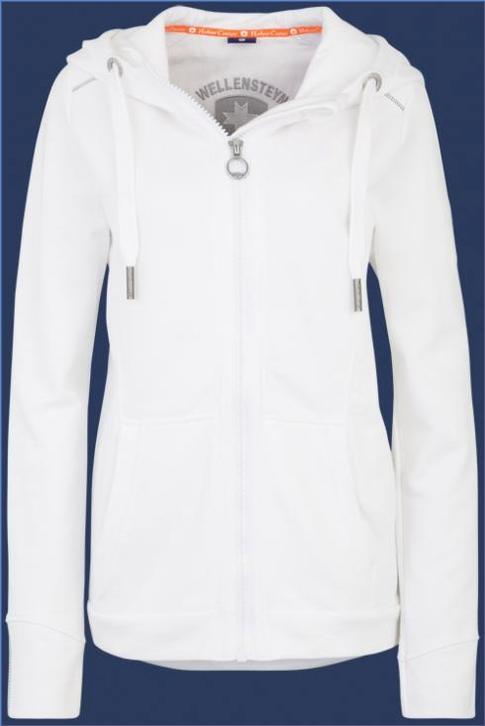 Jacken | Yacht Hoodie Lady - French Terry 400 White - Wellensteyn Damen SMW110.L562451