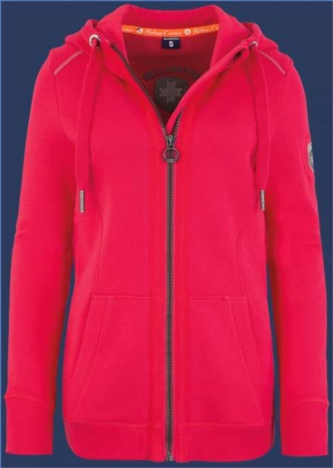 Jacken | Yacht Hoodie Lady - Tech Sweat 450 Berry - Wellensteyn Damen SMW110.L562103