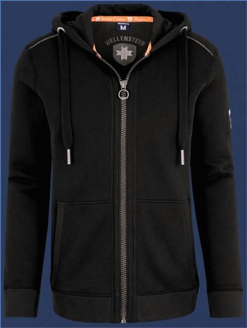 Jacken | Yacht Hoodie Men - Tech Sweat 450 Schwarz - Wellensteyn Herren SMW110.L562326