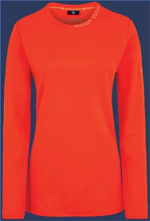 Pullover | Beachpullover Lady - French Terry 300 Neonpeachmelange - Wellensteyn Damen SMW110.L562761