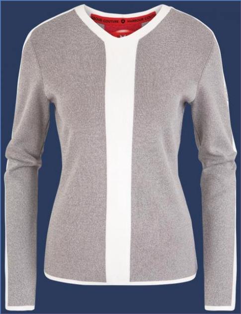 Pullover | Damen Pullover 014 - KoNitI Heathergrey/Ivory - Wellensteyn Damen SMW110.L563332