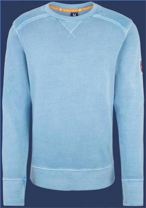 Pullover | Dockpullover - French Terry 400 Lightblue - Wellensteyn Herren SMW110.L562984