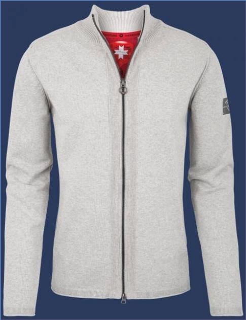 Pullover | Herren Jacke 001 - KoNitB Heathergrey - Wellensteyn Herren SMW110.L563254