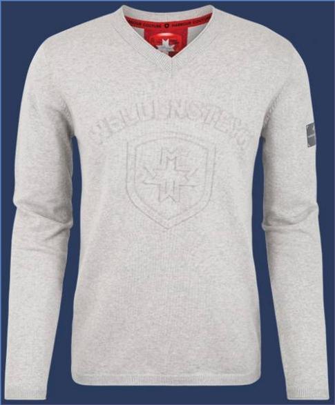 Pullover | Herren Pullover 004 - KoNitB Heathergrey - Wellensteyn Herren SMW110.L563253