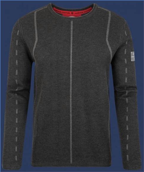 Pullover | Herren Pullover 007 - KoNitC Anthracite/Ashgrey - Wellensteyn Herren SMW110.L563312