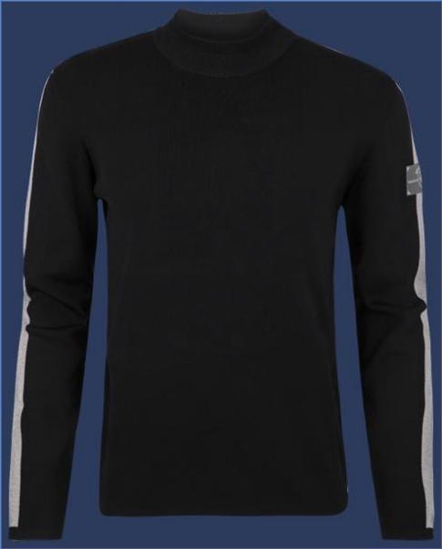 Pullover | Herren Pullover 014 - KoNitI Black/Heathergrey - Wellensteyn Herren SMW110.L563319