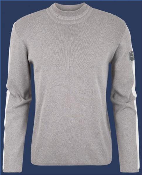 Pullover | Herren Pullover 014 - KoNitI Heathergrey/Ivory - Wellensteyn Herren SMW110.L563365