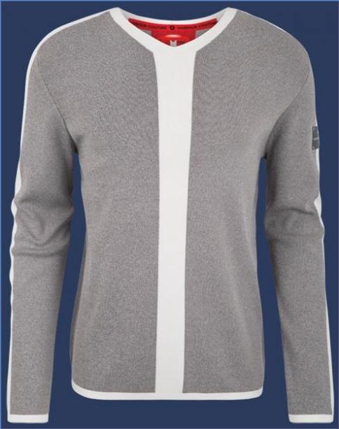 Pullover | Herren Pullover 015 - KoNitI Heathergrey/Ivory - Wellensteyn Herren SMW110.L563366