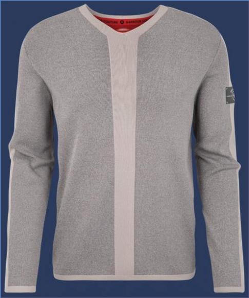 Pullover | Herren Pullover 015 - KoNitI Heathergrey/Silversand - Wellensteyn Herren SMW110.L563320