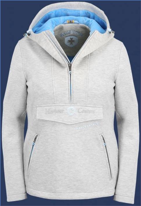 Pullover | Nordcoast Lady - ScuWiLiHiTec Lightsilvermelange/Iceblue - Wellensteyn Damen SMW110.L563380