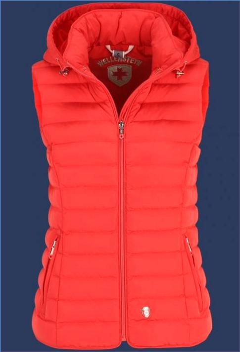 Westen | Italy Vest Hood - MaLiHiTec Coral - Wellensteyn Damen SMW110.L563283