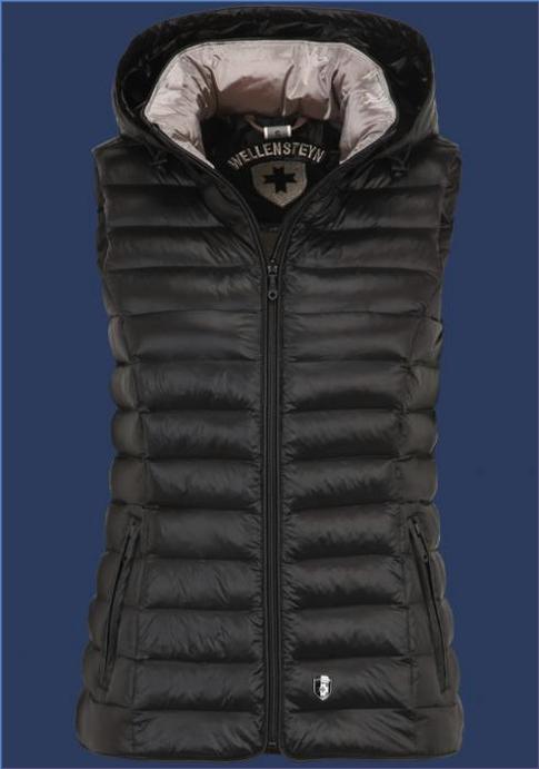 Westen | Italy Vest Hood - MoShiHiTec Schwarz - Wellensteyn Damen SMW110.L563148